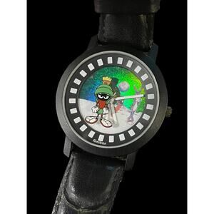 1994 Armitron Warner Bros Marvin the Martian 2200/122 Vintage Watch New Battery